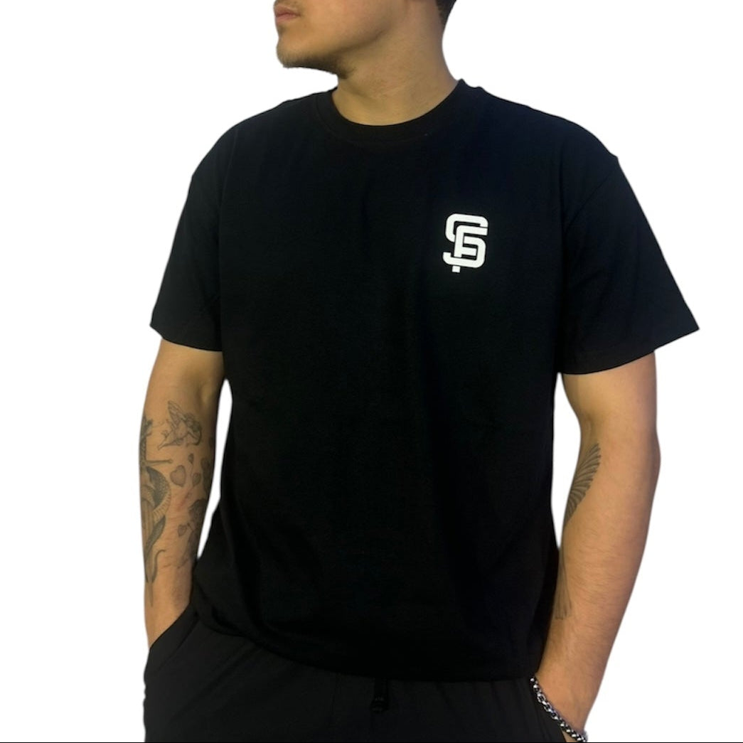 Lion Power Oversized T-shirt zwart