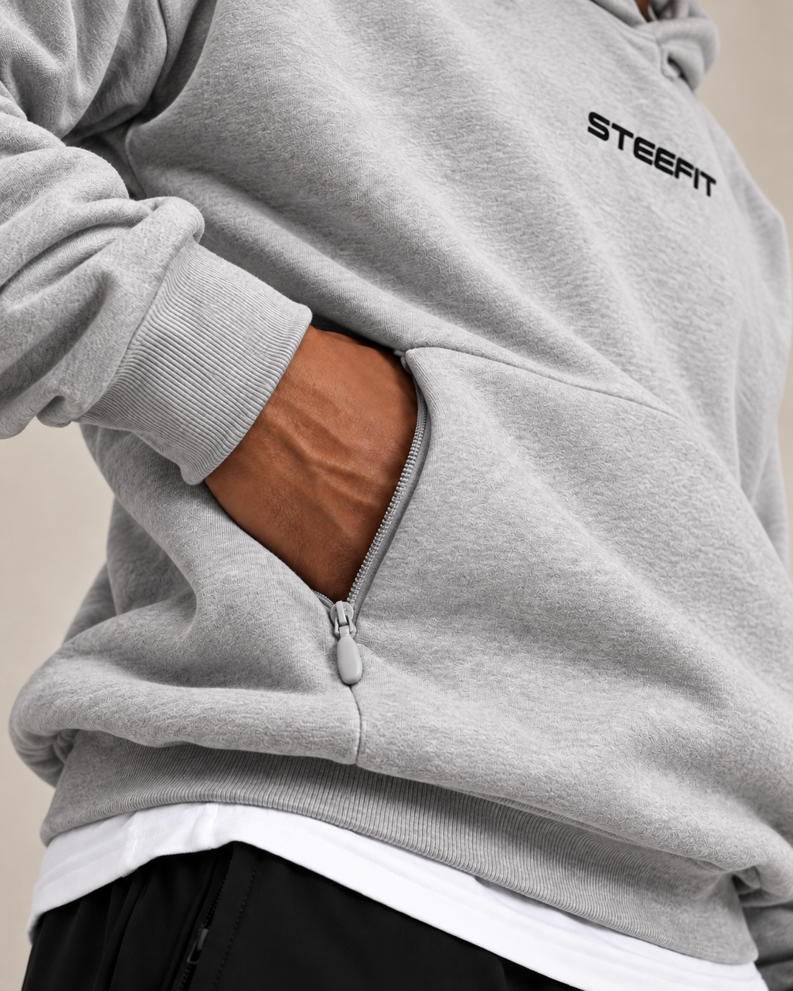 BWD Hoodie Grijs