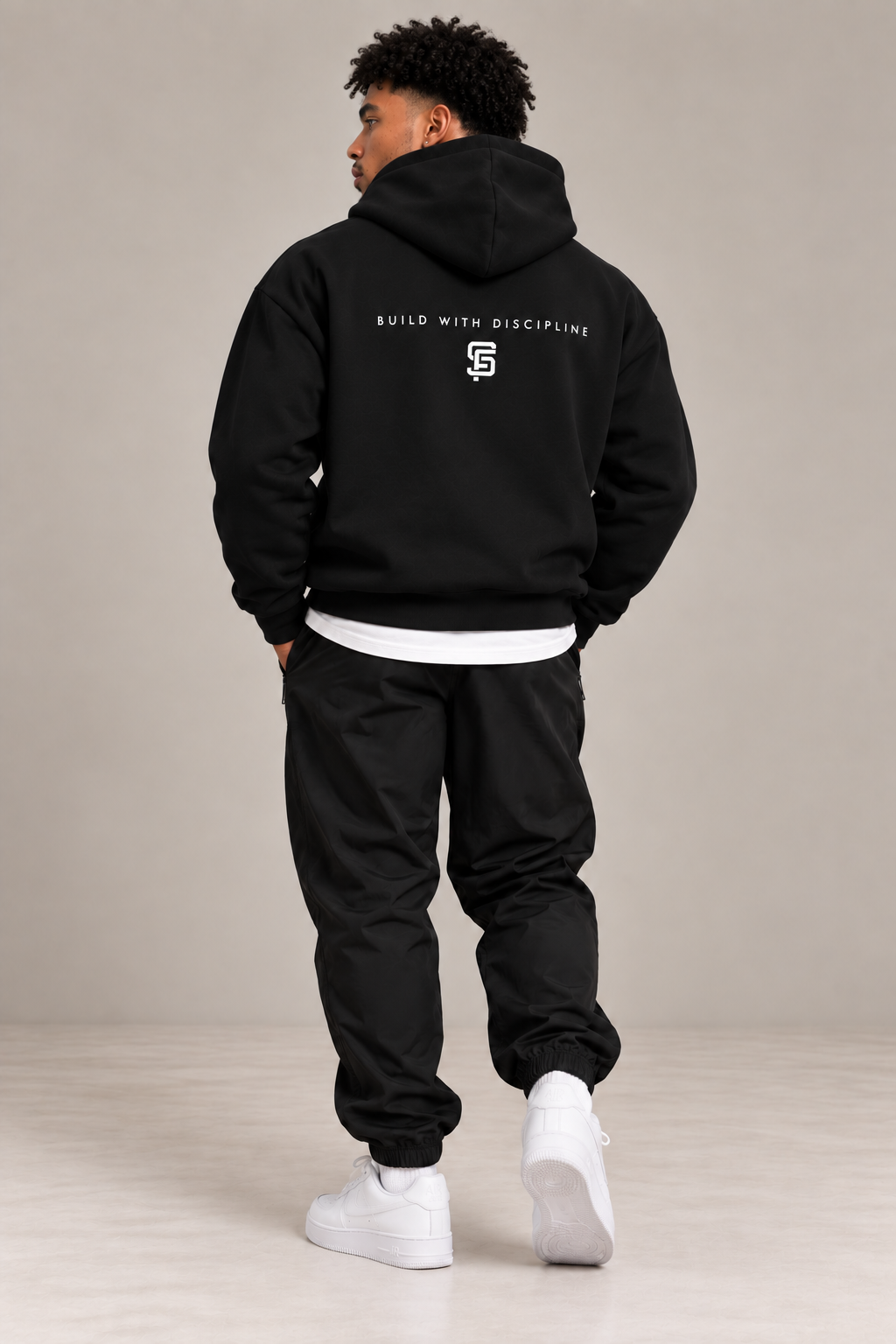 BWD Hoodie Zwart