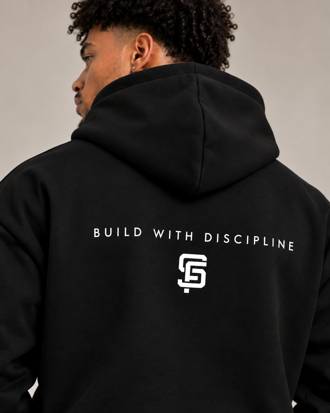 BWD Hoodie Zwart
