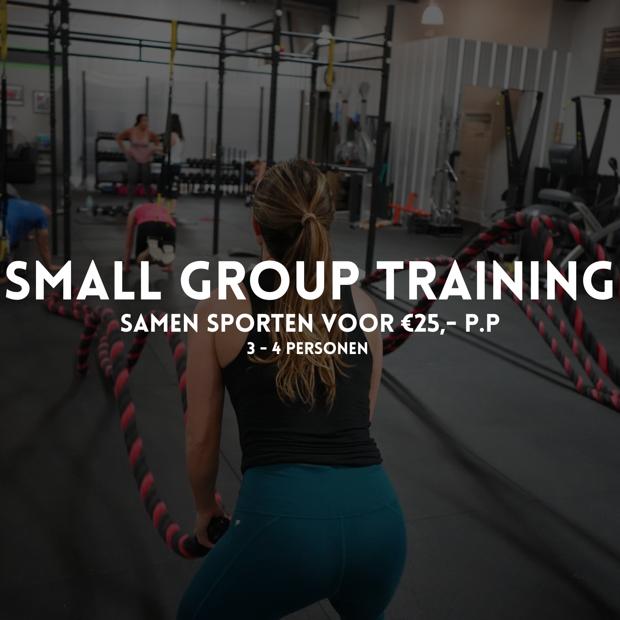 Small Group Training - Max 4 Personen