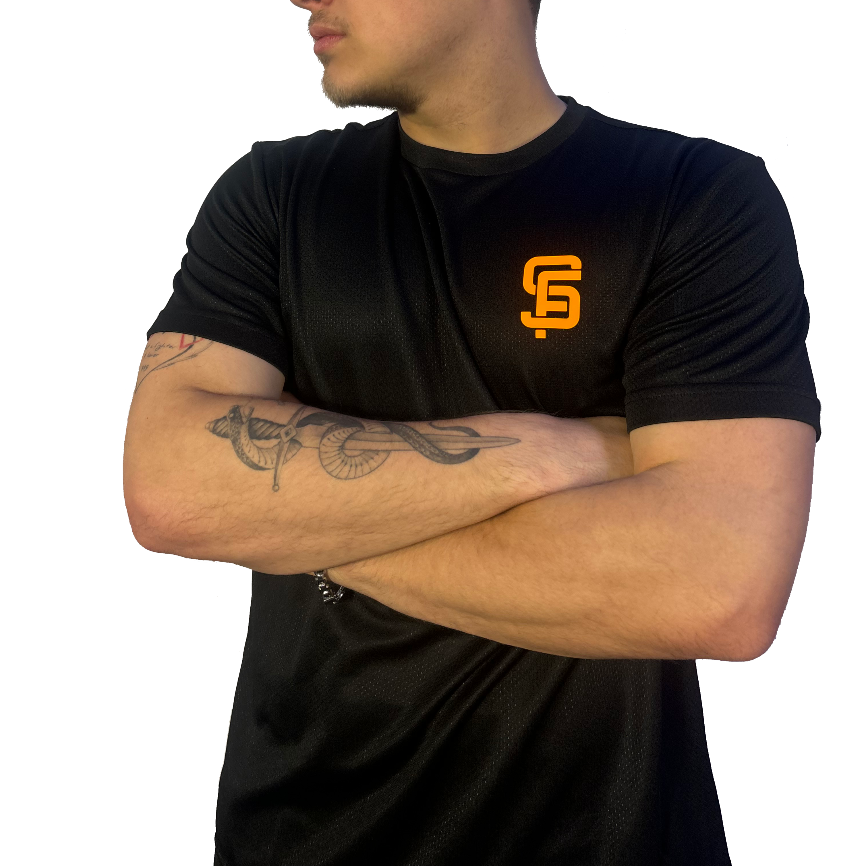 Fire Flash sportshirt (neon orange)