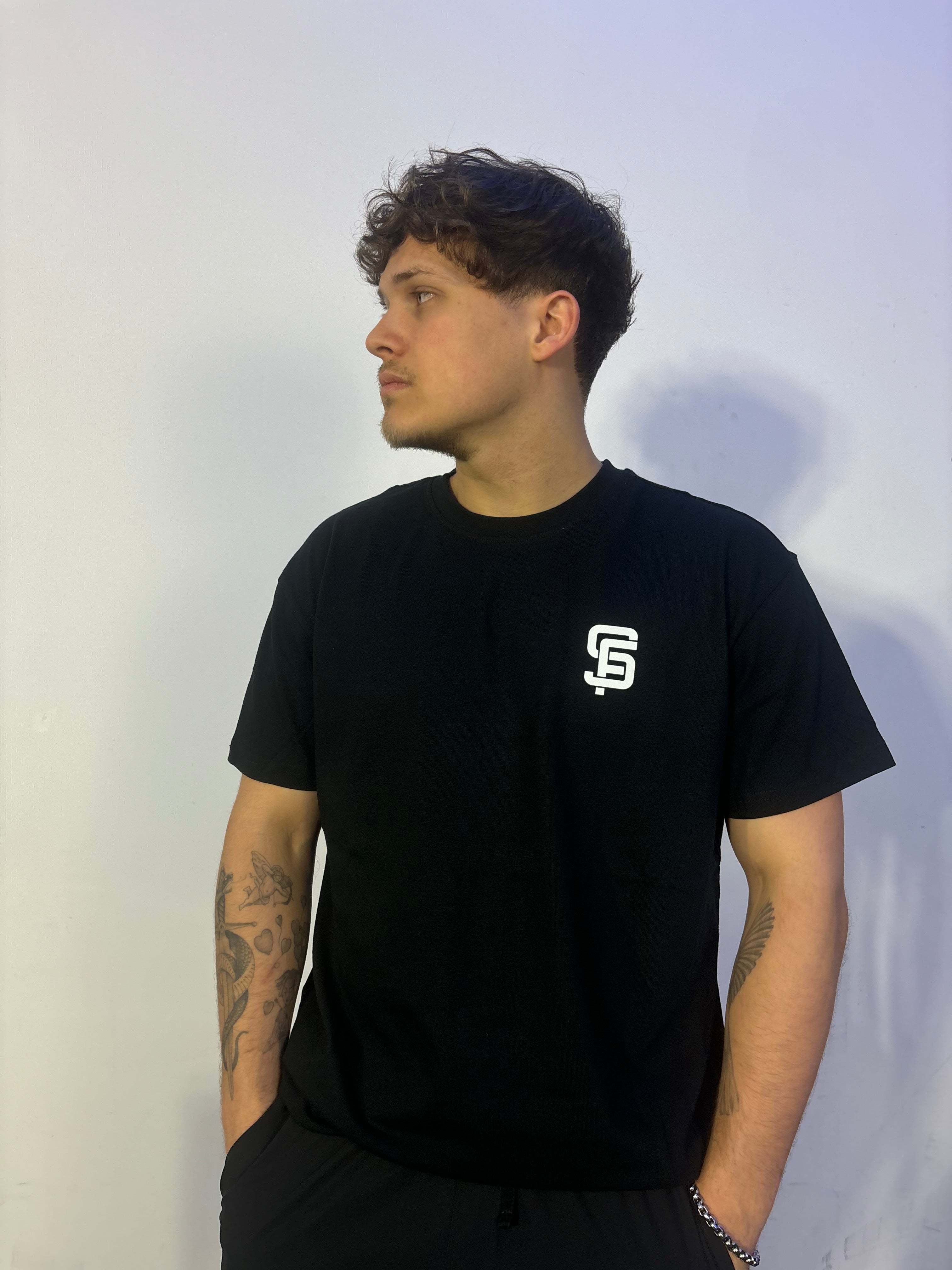 Lion Power Oversized T-shirt zwart