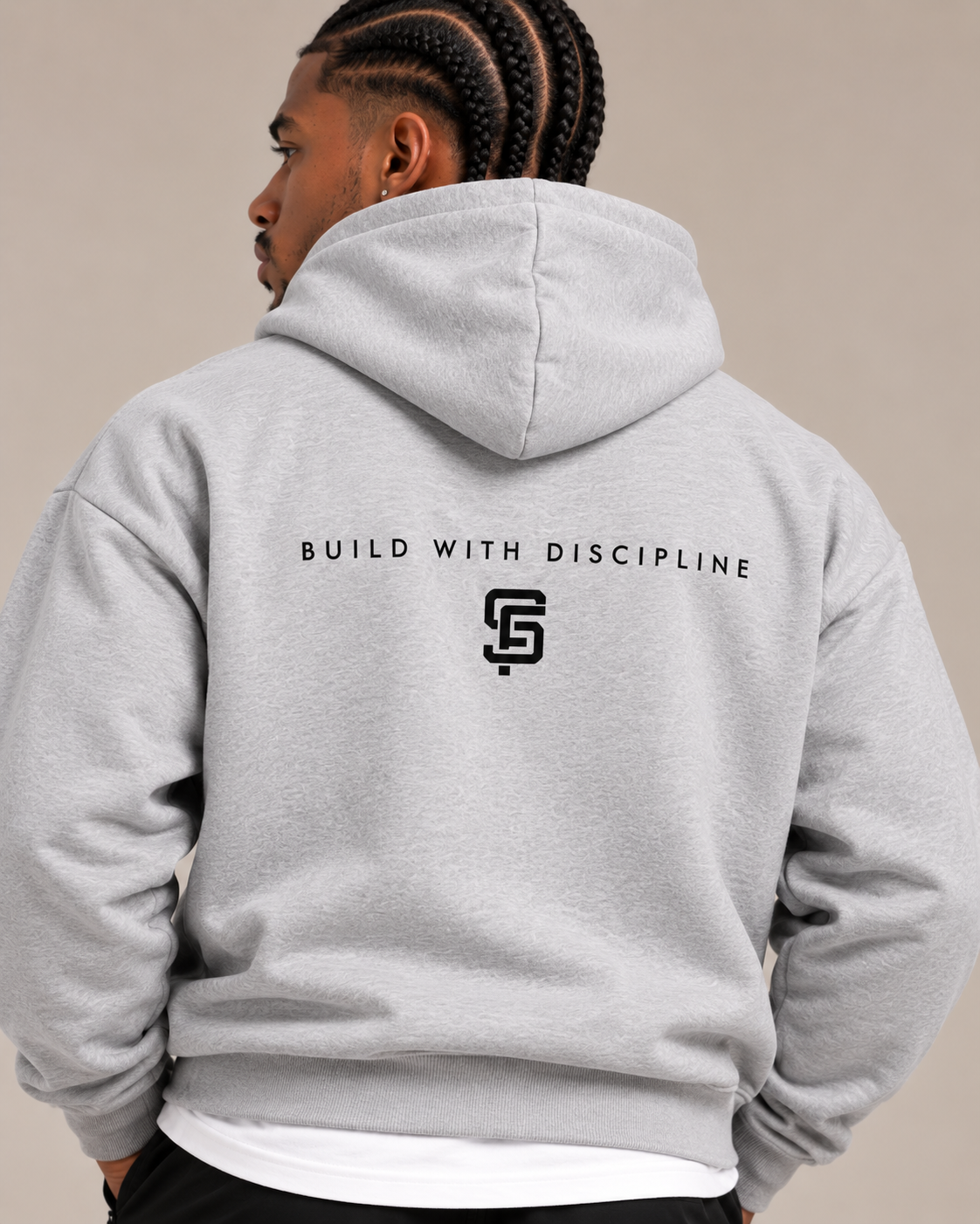 BWD Hoodie Grijs