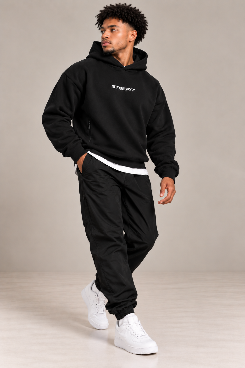 BWD Hoodie Zwart