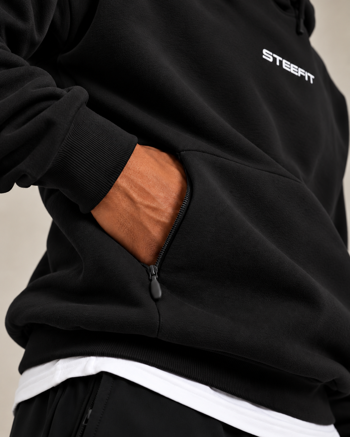 BWD Hoodie Zwart
