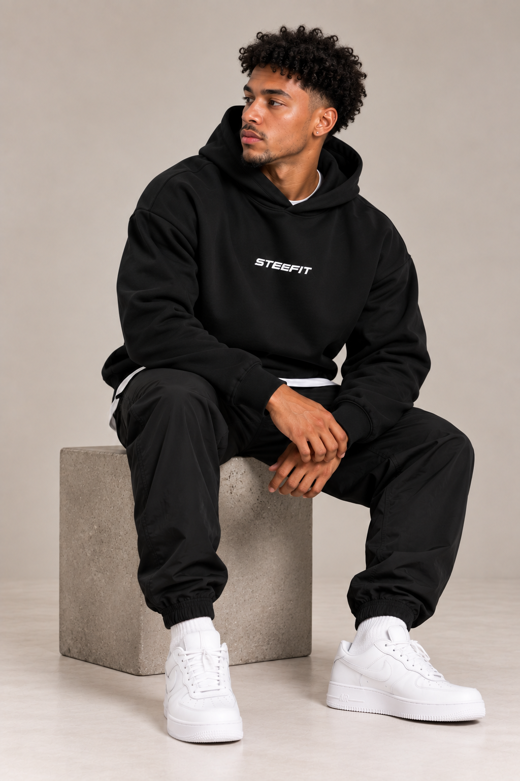 BWD Hoodie Zwart