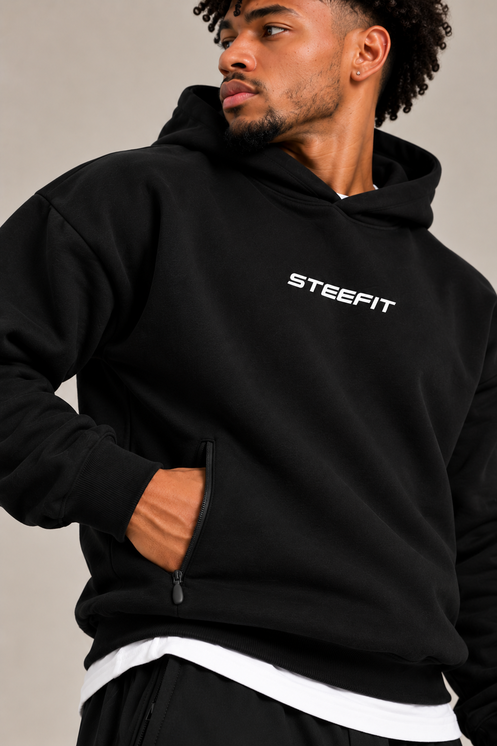 BWD Hoodie Zwart
