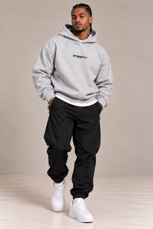 STEEFIT BWD Hoodie in de kleur Grijs